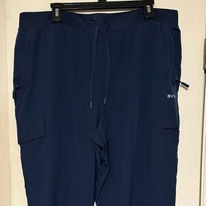 Women's Navy Jogger Cargo Pants